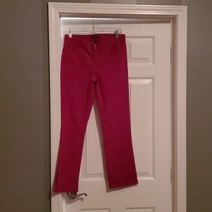 Chaps Valentine Red Corduroy Pants 8P